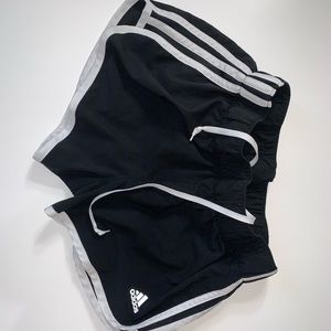 Black Adidas Running/Exercise/Dance Shorts